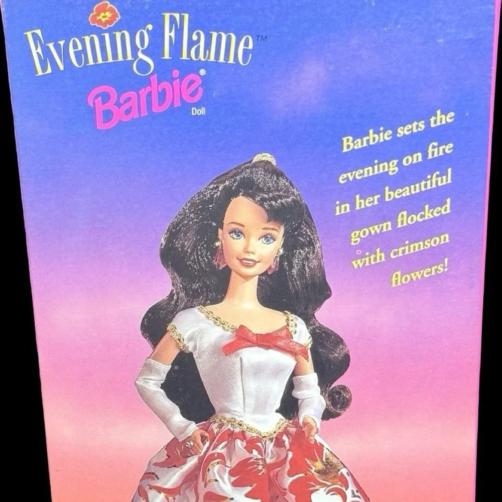 Mattel Evening Flame Barbie 1995 NRFB 15533 Vintage